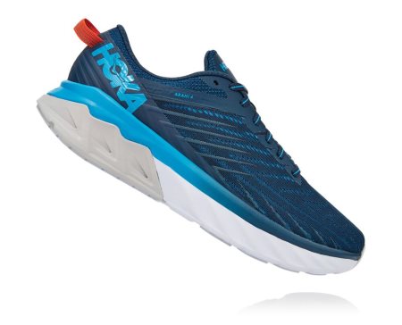 Hoka One One Arahi 4 Moški Road Tekaški Čevlji Modra SI-352146I